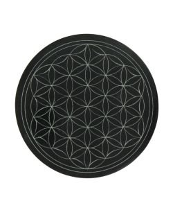 Fleur de vie en pierre 10cm, 1 pièce